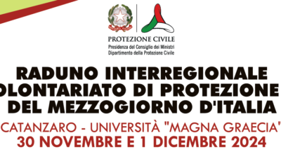 Raduno Interregionale del Volontariato di Protezione Civile del 30 novembre – 1 dicembre 2024